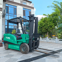 Chariot élévateur électrique 2,5 tonnes avec poutre de charge renforcée, chariot élévateur pour les opérations de manutention de marchandises en vrac en entrepôt intérieur