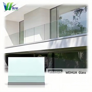<span class=keywords><strong>Barandilla</strong></span> de Vidrio Laminado de Seguridad Reforzado, Diseño Moderno Personalizado de Fábrica, con Doble Capa para Escaleras y Balcones de Villas - Product Image 1