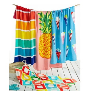 Indian Factory Price Wholesale Cotton 100% Organic Soft Water Absorbent Best Selling Popular Face and <b>Beach</b> <b>Towel</b> Gots Certified - Product Image 5
