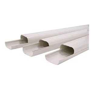 Air Conditioner Split Line Set Cover Straight Pipe PVC Duct