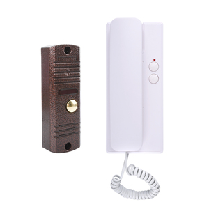 Kit Interphone Audio 2 Fils Mains Libres pour Porte, <span class=keywords><strong>Sonnette</strong></span> de Sécurité Domestique avec Contrôle d'Accès - Product Image 2