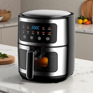 Friteuse à <span class=keywords><strong>air</strong></span> professionnelle avec fenêtre visible, <span class=keywords><strong>multicuiseur</strong></span> à température contrôlée avec précision pour la cuisine professionnelle - Product Image 1