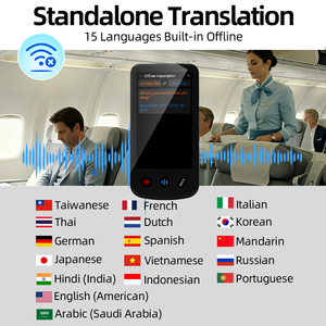 Dispositif de traduction IA personnalisé <span class=keywords><strong>en</strong></span> usine avec écran tactile, traduction <span class=keywords><strong>en</strong></span> temps réel de photos et de texte, 160 traducteurs IA intelligents ChatGPT <span class=keywords><strong>en</strong></span> ligne - Product Image 5