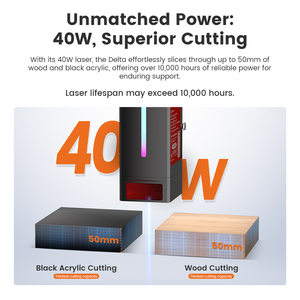 Máy in Laser máy 3D Mini 30000 mm/phút in nhanh cho da Acrylic đá gỗ Key kim loại Máy in laser - Product Image 4