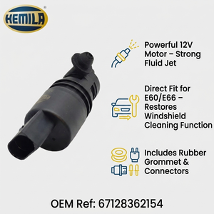 HEMILA Ricambi Auto 67128362154 Pompa Motore Lavavetri Compatibile con BMW E60 E65 E63 - Product Image 3