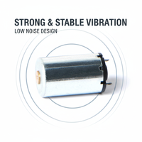Direkt vom Hersteller: 1220 N25 Mini DC ERM Vibrationsmotor 3,7V 15000RPM 12x20mm Hochleistungsmotor für Schönheitsgeräte und Tragbare Massagegeräte