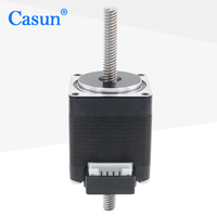 Pour Casun Nema11 Mini moteur pas à pas hybride non captif actionneur linéaire 0.67A Angle de pas de 1.8 degrés pour imprimante 3D DC CNC Machine