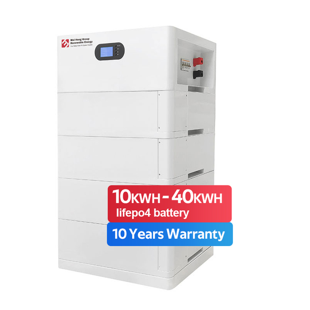 Factory Price 40kwh 20kwh 15kwh 10kwh 5kwh Low Voltage Solar Lifepo4 Stacked Lithium Battery 48v 51.2v 100ah 200ah for Home Use