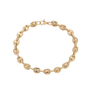 Pig Nose Chain Women's Hip Hop Jewelry 7mm Coffee Bean <b>Anklet</b>, Women's <b>Anklet</b> - Product Image 4