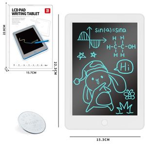 8.5 Inch Lcd Schrijfblok Doodle Tablet Uitwisbare Tekentafel Voor Kinderen Elektronische Schrijfblok Kids Draagbare Tekentablet - Product Image 4