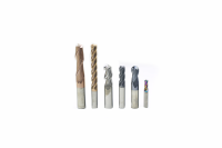 TAIRAY Fraise à queue sphérique en carbure monobloc 4 cannelures 6 mm, revêtue, HRC55, pour usinage CNC, en acier au tungstène, outils de fraisage, fraises de défonceuse