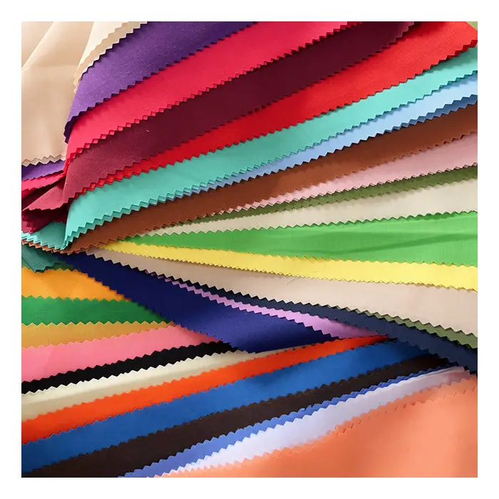 ผ้าทอ80% ผ้าโพลีเอสเตอร์/ ผ้าฝ้าย20% TC80/20 45X45 110X76สีขาวและสีต่างๆสำหรับเสื้อ/ซับใน