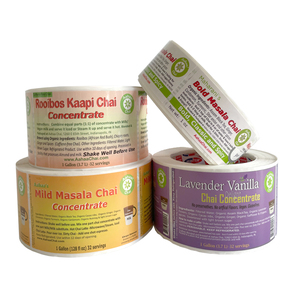 Customized Adhesive <strong>Food</strong> <strong>Label</strong> Sticker Vinyl Glossy Laminated <strong>Food</strong> Packaging <strong>Labels</strong> - Product Image 2