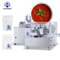 Machine d'emballage rotative sous vide pour sachets, pour produits alimentaires, chimiques et céréales, avec contrôle automatique par PLC