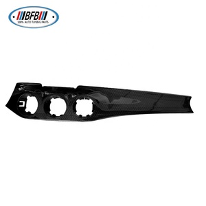 Kit de remplacement de tableau de bord en fibre de carbone, panneau de couverture de console <span class=keywords><strong>centrale</strong></span> pour <span class=keywords><strong>Mercedes</strong></span> GLA X156 <span class=keywords><strong>CLA</strong></span> W117 Classe 2014 et plus - Product Image 2