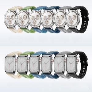 Bracelet hybride en nylon de qualité supérieure pour <span class=keywords><strong>Huawei</strong></span> GT5/4/SamsungApple <span class=keywords><strong>Watch</strong></span> Bande de sport respirante durable (produit transfrontalier de vente chaude) - Product Image 4