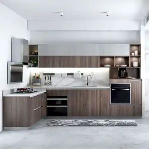 <span class=keywords><strong>Carcass</strong></span> ván ép/MDF/Ván dăm <span class=keywords><strong>Modular</strong></span> tủ bếp thiết kế cho dự án - Product Image 5