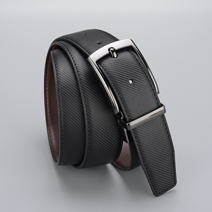 Cinto de Fibra de Carbono com Design Novo 2026, Fivela Rotativa, Cinto Reversível para Homens - Product Image 2
