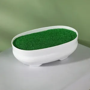 Eleganti <span class=keywords><strong>Vasi</strong></span> in <span class=keywords><strong>Plastica</strong></span> con Schiuma e Velluto, Perfetti per Composizioni Floreali in Miniatura e per la Casa - Product Image 2