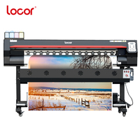 Locor 1,8 m 6ft 3D piso etiqueta engomada de papel de cristal de diamante de pintura de la máquina de impresión de gran formato impresora eco solvente casa usando