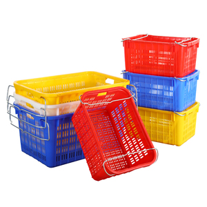 <span class=keywords><strong>Panier</strong></span> de retournement empilable en plastique PP/HDPE pour <span class=keywords><strong>légumes</strong></span> <span class=keywords><strong>et</strong></span> <span class=keywords><strong>fruits</strong></span> Caisses mobiles en maille Récipients en plastique - Product Image 4