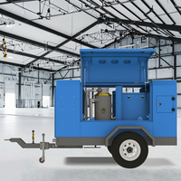 Compresseur d'air électrique portable 380V avec surveillance à distance par application + régulation automatique de la pression. Certifié CE.