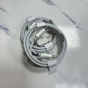 Кабель Type-C для iPhone 15 16 Pro MAX, зарядный кабель USB-C на USB-C 60W с упаковкой, нейлоновая оплетка, быстрая зарядка PD для Samsung - Product Image 4