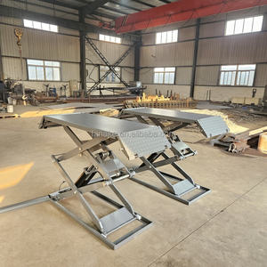 Desain gunting angkat mobil hunian dengan kapasitas angkat 3500kg lift hidrolik silinder ganda untuk penggunaan rumah - Product Image 2