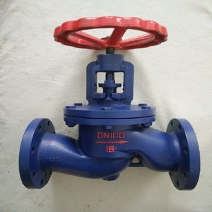 Válvula de Compuerta Longyao Shuangyong DN100, Conexión de Brida, Cuerpo de Hierro Fundido, Disco de Acero Inoxidable 316, para Uso en Agua - Product Image 1