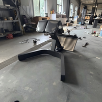 Banc d'hyperextension commercial, chaise romaine de musculation pour le dos, les fessiers et les ischio-jambiers