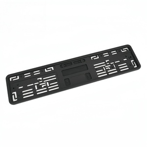 Marco de Matrícula Personalizado, Venta al por Mayor de Fábrica, Marco de Matrícula de Plástico y Silicona para Modelos Europeos de Rusia y Ucrania - Product Image 1