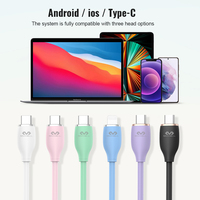 Cable de Carga Rápida USB-C a USB-C PD OEM, 3A, 1m/2m/3m/Largo Personalizado, para Computadora con USB 3.0