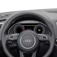 Upgrade LCD Cluster untuk Audi Q5 2012-2018 Speedometer Panel Instrumen Virtual Layar LCD Instrumen Digital Pengukur Kecepatan