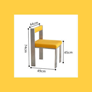 Como se sabe, silla metálica con estructura acolchada para uso en restaurantes. - Product Image 4