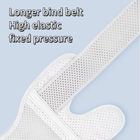 Genouillère de soutien respirante et hautement élastique avec stabilisateurs latéraux pour la protection sportive et le soulagement des douleurs liées aux déchirures du ménisque