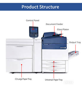 Gerenoveerd voor Versant 80 Press A3 Kleuren Digitale Productieprinter Hoge Snelheid 2400dpi Scannen Algemeen Volledig Getest Klaar voor Gebruik - Product Image 3