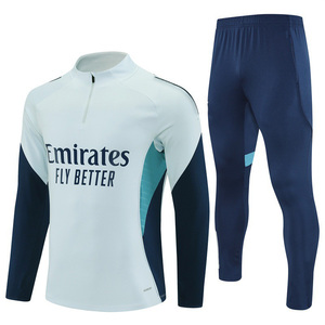 Set Personalizzato di Maglie da Allenamento <span class=keywords><strong>Calcio</strong></span> per Uomo Traspirante ad Asciugatura Rapida Kit <span class=keywords><strong>Calcio</strong></span> con <span class=keywords><strong>Pantaloncini</strong></span> <span class=keywords><strong>e</strong></span> Calzini 100% Poliestere per Tutte le Stagioni OEM/ODM - Product Image 5