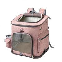 Sac à dos respirant pour chat, sac à dos respirant pour animaux de compagnie, cage de transport pour petits chiens et chats
