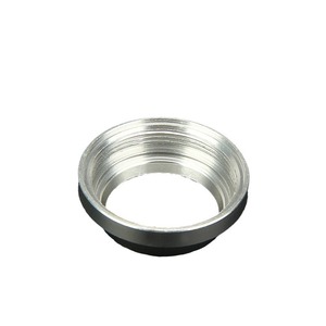 Aluminum Ring With Bearing Core Machined For Mechanical Parts 0.05 Accuracy <b>Sandblasting</b> Oxidation Surface Treatment - Product Image 1