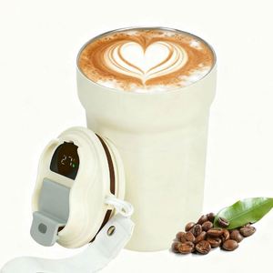 Taza de Viaje para Sublimación, Personalizable, de Acero Inoxidable, para Capuchino, Helado, con Pajita - Product Image 4