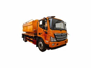 รถดูดสิ่งปฏิกูล FOTON 4x2 ระบบไฮโดรเจ็ท พร้อมเครื่องยนต์ Cummins 156 แรงม้า สำหรับทำความสะอาดตะกอนและสิ่งปฏิกูล เหมาะสำหรับโครงการสุขาภิบาล จัดจำหน่ายจากโรงงานและส่งออก - Product Image 1