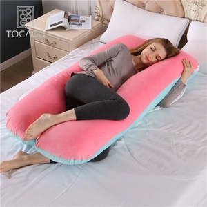 Cojín de apoyo de maternidad para mujeres embarazadas <span class=keywords><strong>y</strong></span> lactantes, cojín cómodo de cuerpo completo en forma de U para <span class=keywords><strong>embarazo</strong></span> - Product Image 6