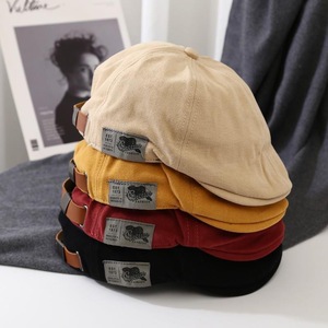 Cappello in Cotone Stile <span class=keywords><strong>Peaky</strong></span> <span class=keywords><strong>Blinders</strong></span> per Uomo e Donna, Berretto Britannico Stile Western, Cappello da Pittore, Berretto Ivy Invernale, Berretto Vintage in Lino per Donna - Product Image 1