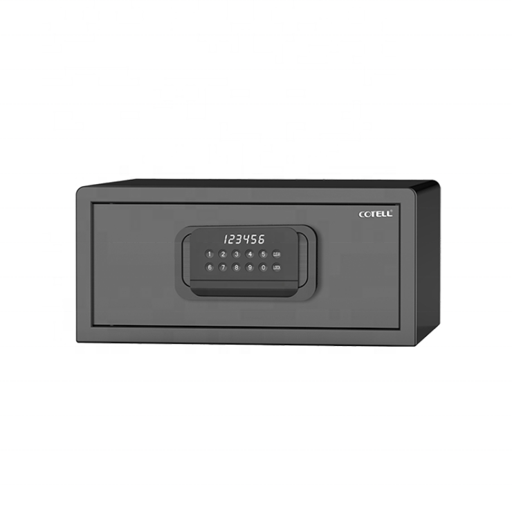 Motorized Locking System Safety Box, Led Display Lock, Deposit Valuable Objects Security, Hotel Room Safe Box