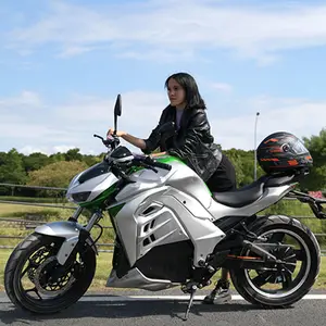 इलेक्ट्रिक रेसिंग मोटरसाइकिल 8000w शक्ति मोटर लिथियम बैटरी यूरोपीय संघ गोदाम के साथ बिजली की मोटर साइकिल