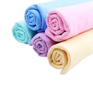 مصنع شعار مخصص جاهزة الأسهم سيارة تنظيف الملابس PVA الشاموي أدوات غسيل السيارات تنظيف الشم سيارة تجفيف منشفة الشامي - Product Image 3