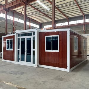 Maisons conteneurs de <span class=keywords><strong>2</strong></span> chambres à coucher prêtes à l'emploi, tailles 40 pieds, salle de sport, hôtel, boutique, villa, parc et sous-sol extérieur, panneau sandwich en acier - Product Image 3