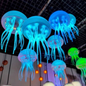 <span class=keywords><strong>2025</strong></span> sáng tạo LED sứa đèn chùm màu nhỏ thay đổi mặt dây chuyền ánh sáng ban đêm cho thanh trang trí ngoài trời kỳ nghỉ giáng sinh - Product Image 2