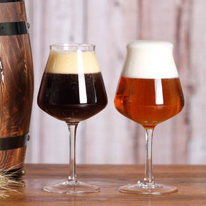 Ustom-vasos de cerveza con forma de tulipán para Bar, copa de cristal para cerveza artesanal - Product Image 4