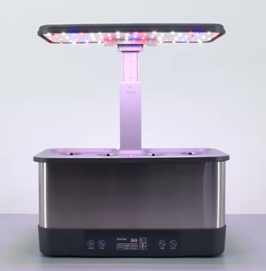 Système de jardinage hydroponique intelligent à 8 bacs avec contrôle par application WiFi, réservoir d'<span class=keywords><strong>eau</strong></span> en acier inoxydable, planteur d'herbes d'intérieur pour la cuisine à domicile - Product Image 6